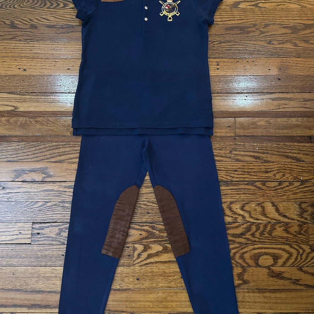 Polo by Ralph Lauren Blue Team Riding Set